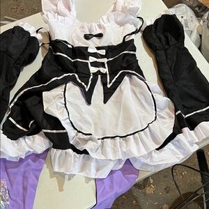 Anime ram rem Lolita cosplay